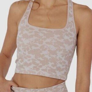 SPIRITUAL GANGSTER Athena Jacquard Longline Tank Quartz Floral M/L EUC